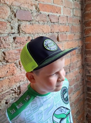 Czapka z daszkiem Junior Czarna Duzers U OUTLET